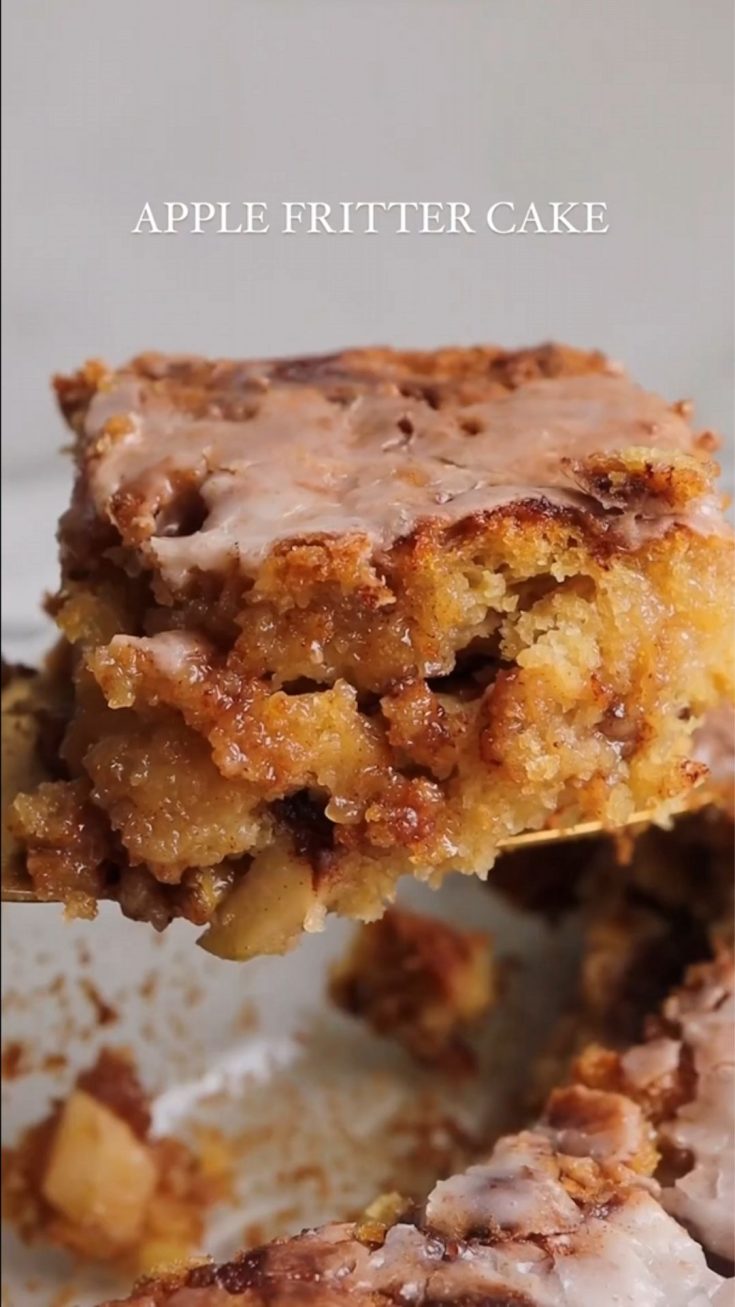 Apple Fritter Cake