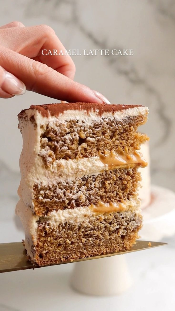 Caramel Latte Cake