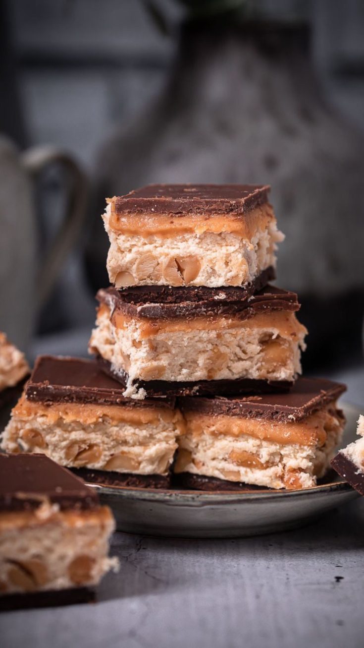 Homemade Snicker Bars