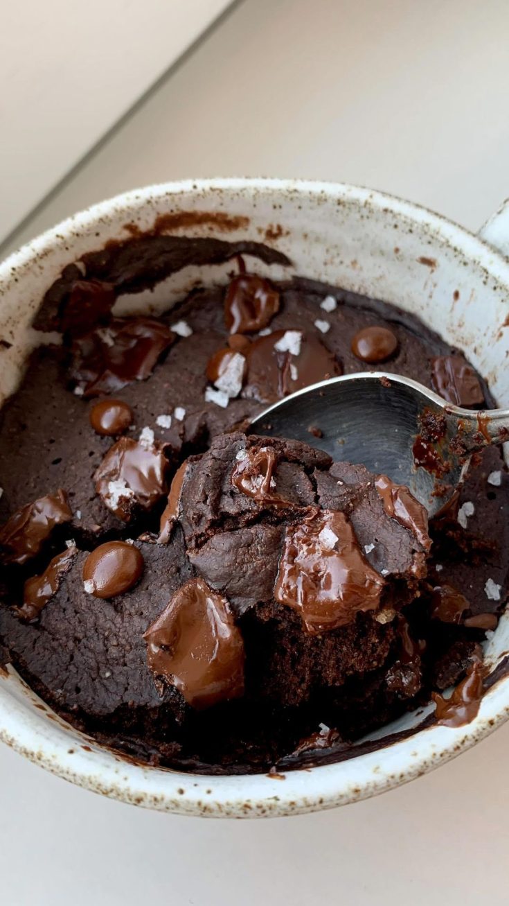 Hot Chocolate Mug Cake