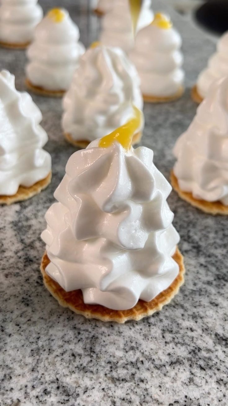 Lemon Marshmallow Sandwiches with Lemon Curd Filling