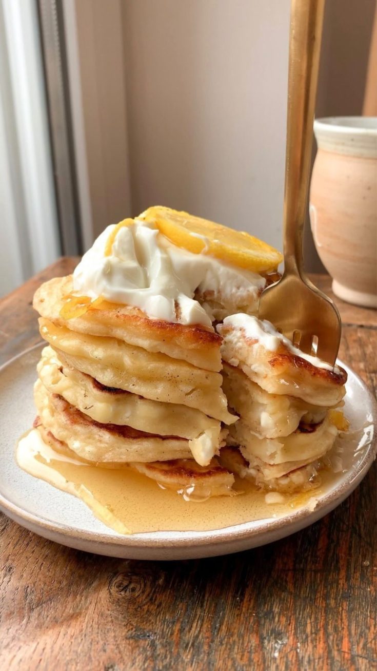 Lemon Ricotta Pancake