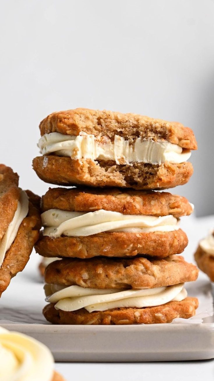 Oatmeal Cookie Sandwiches