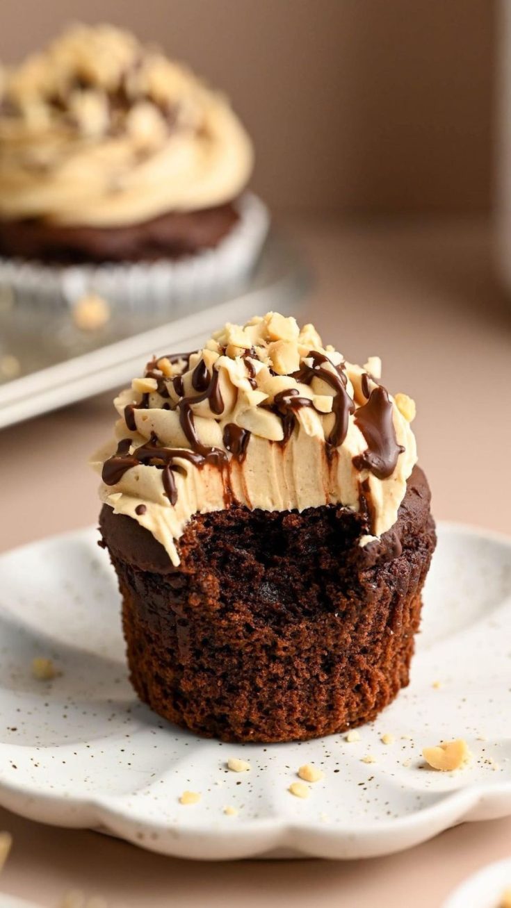 Snicker Cupcakes