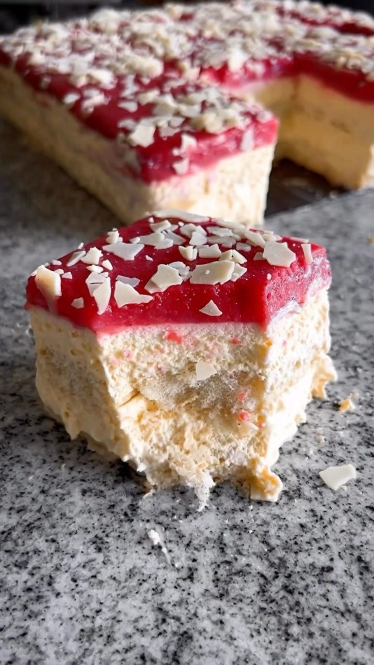 Strawberry Ice Cream Tiramisu