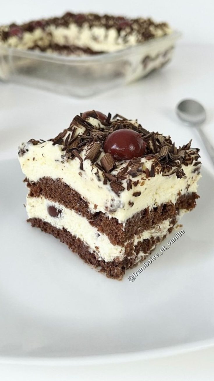 Black Forest Tiramisu