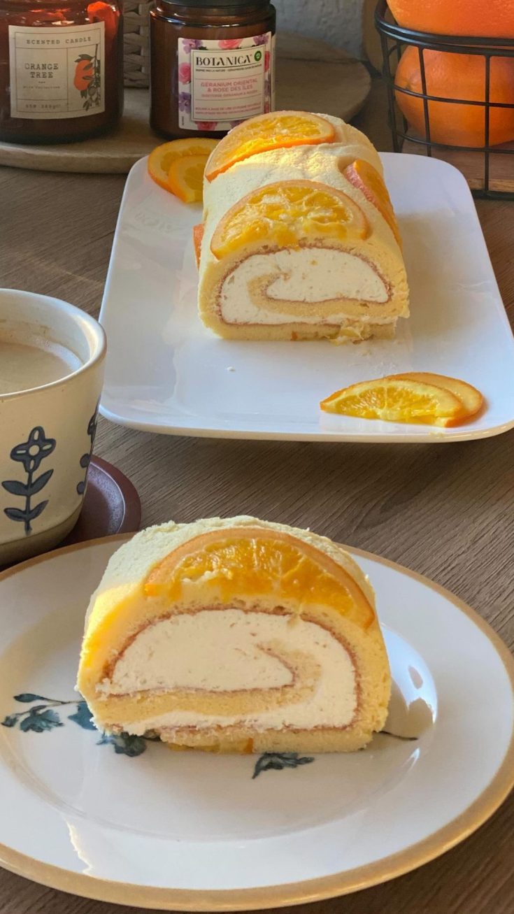 Orange Swiss Roll