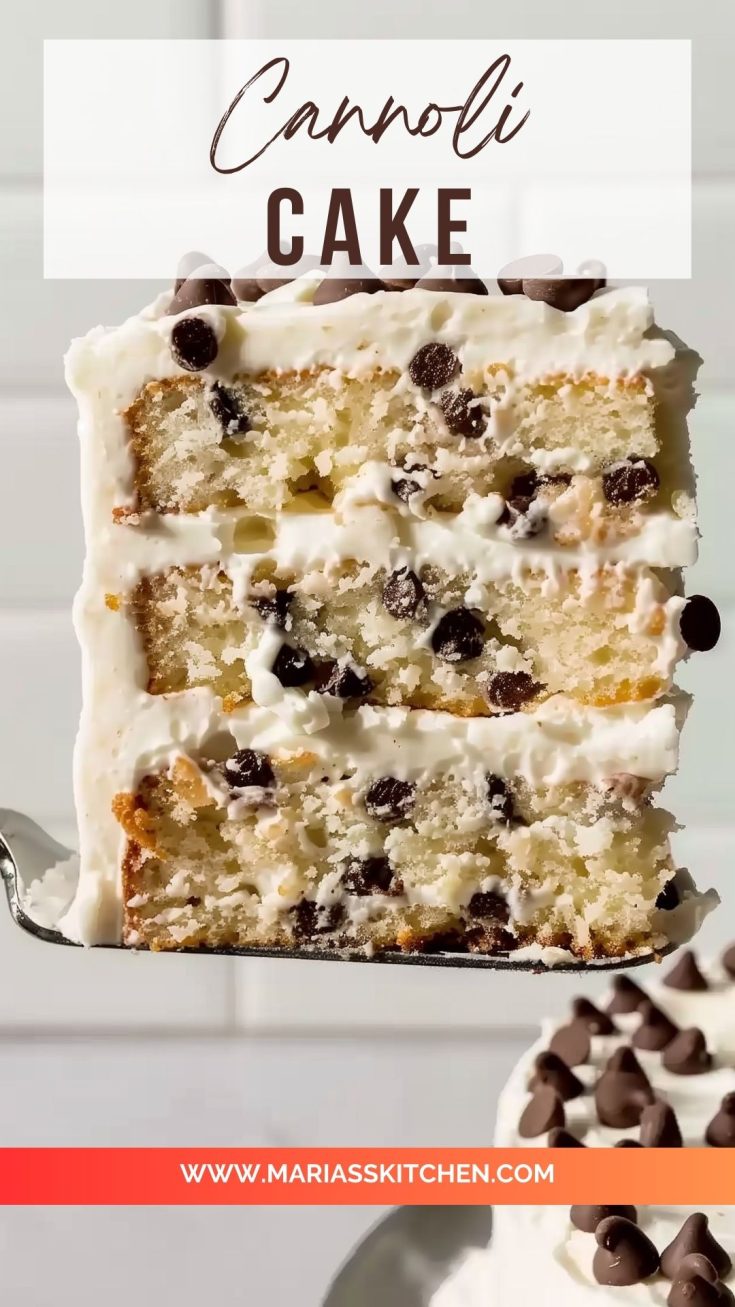 Cannoli Cake