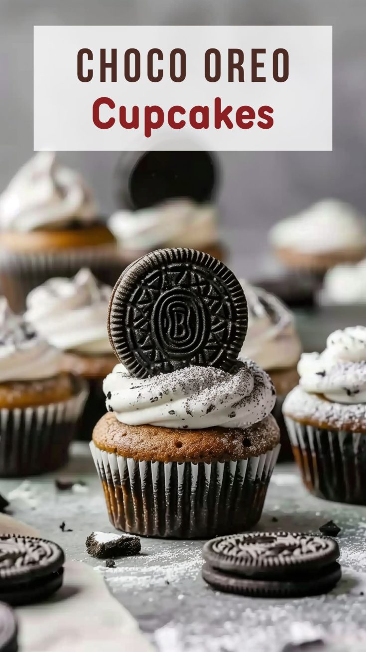 Delicious Oreo Cupcakes