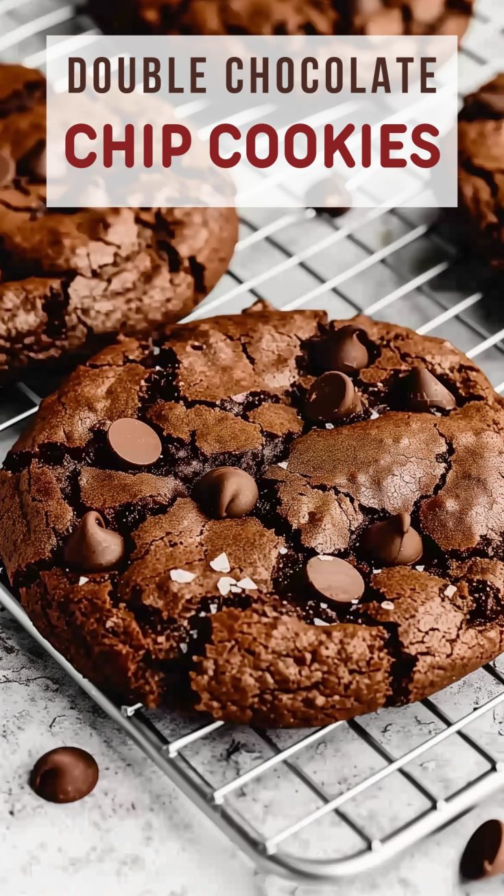 Double Chocolate Chip Cookies