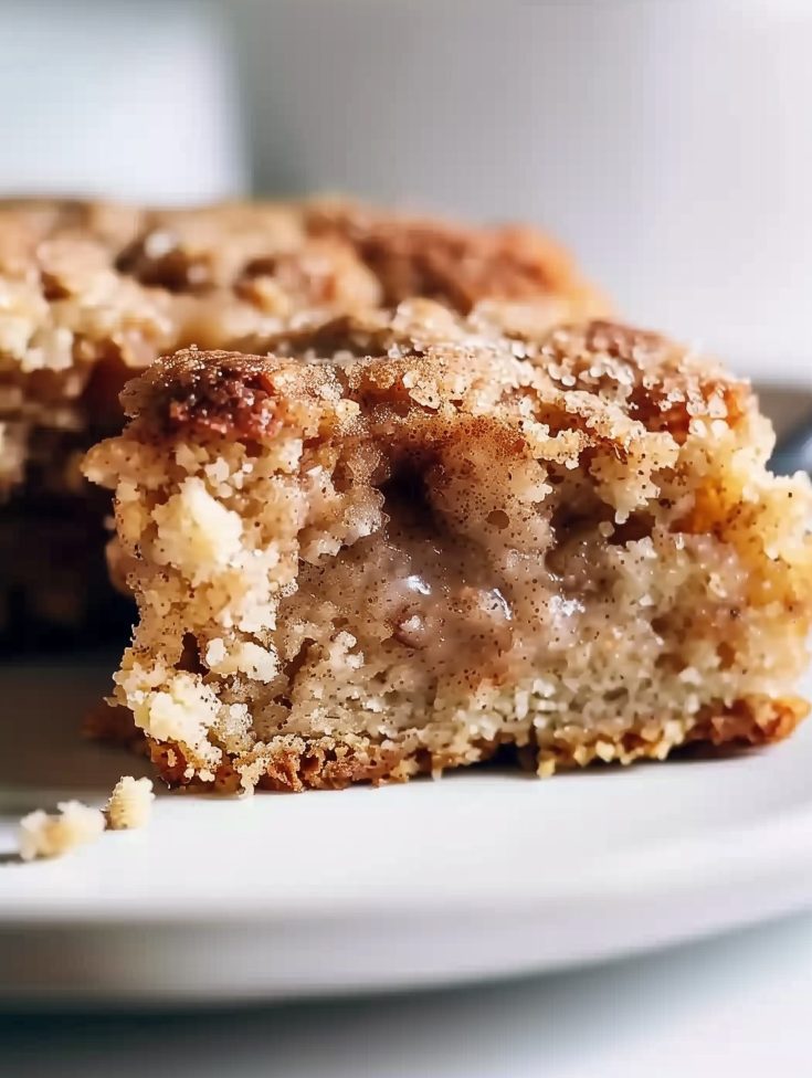 Cinnamon Sugar Apple Cake