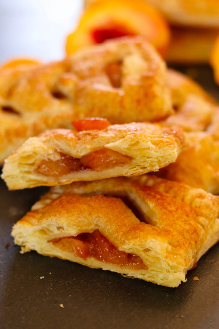 Easy Baked Peach Hand Pies Recipe Maria S Kitchen   Baked Peach Hand Pies Recipe 768x1152 