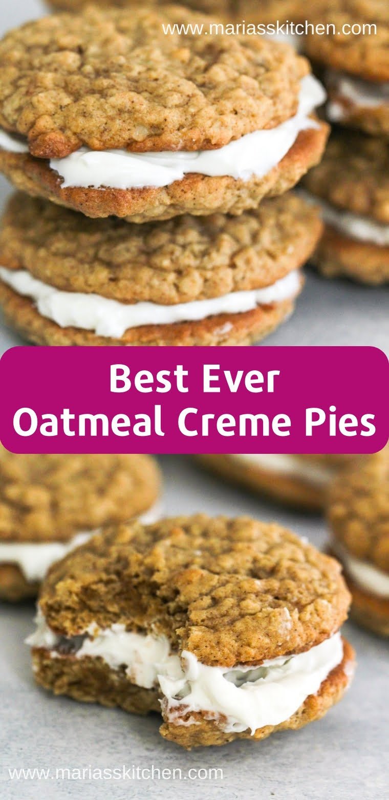 Best Oatmeal Creme Pies Recipe Maria's Kitchen