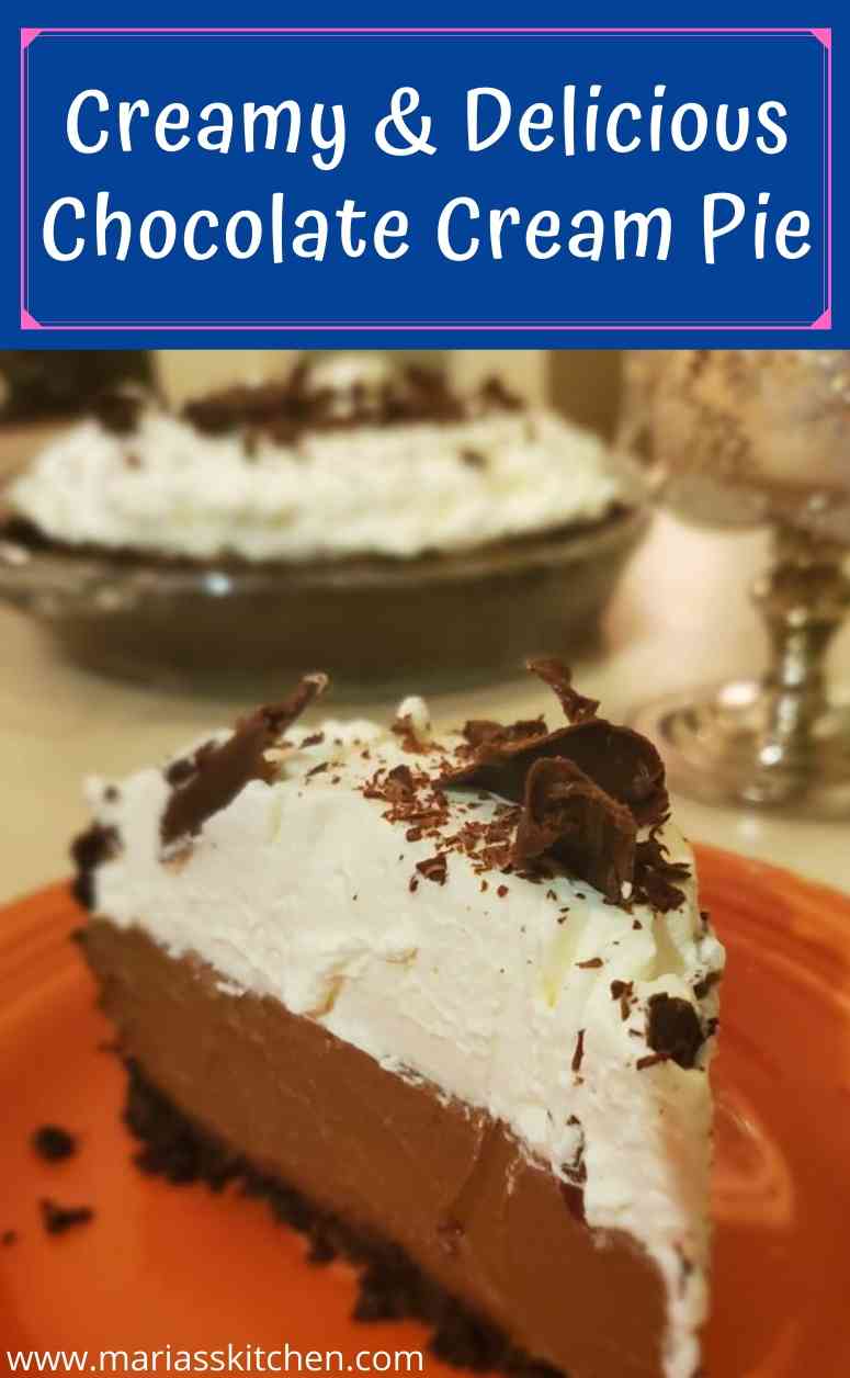 easy chocolate cream pie recipe