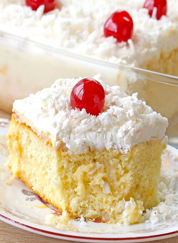 Easy Coconut Cream Poke Cake Recipe Maria's Kitchen