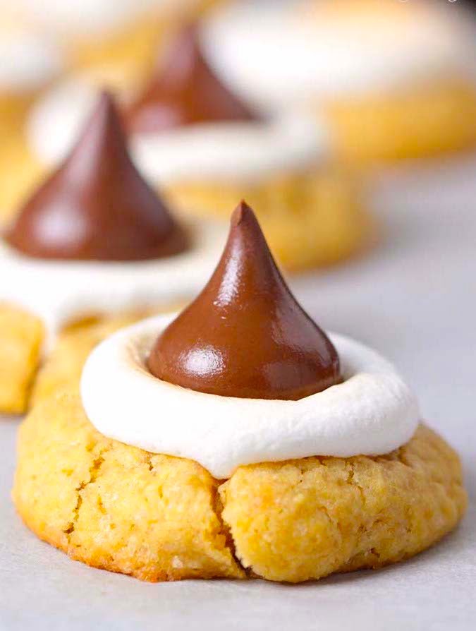 Easy Hershey S’mores Kiss Cookies Recipe Maria's Kitchen