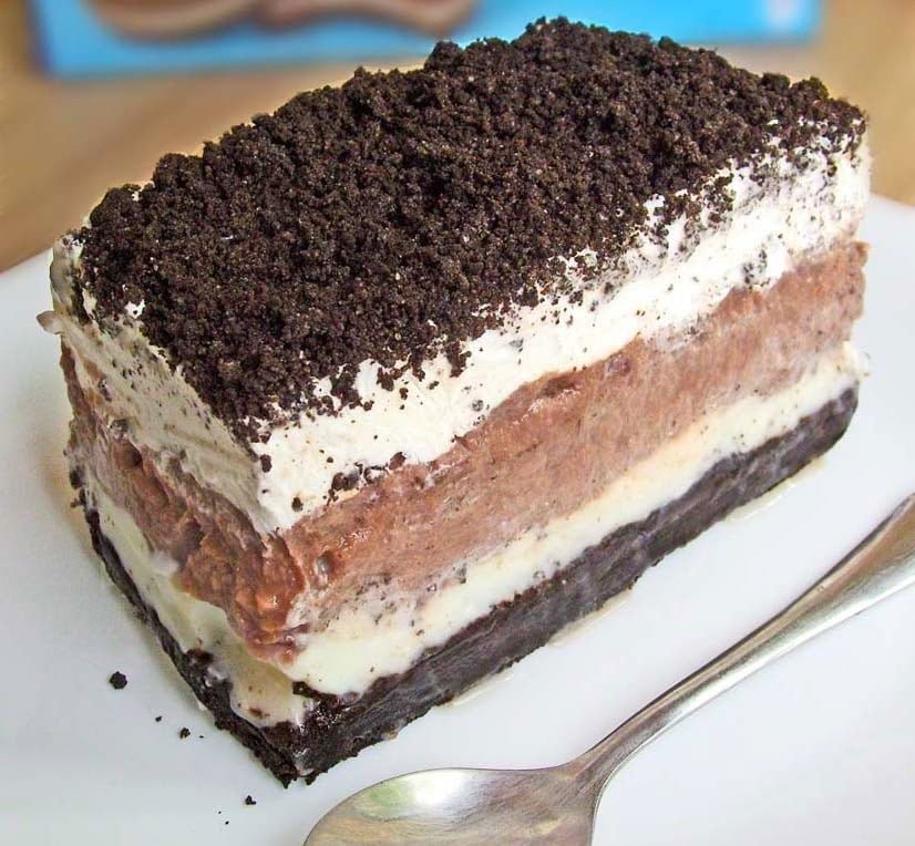 Easy Oreo Delight With Chocolate Pudding Maria S Kitchen