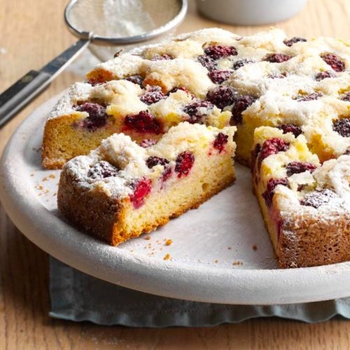 Easy Blackberry Orange Cake - Maria's Kitchen