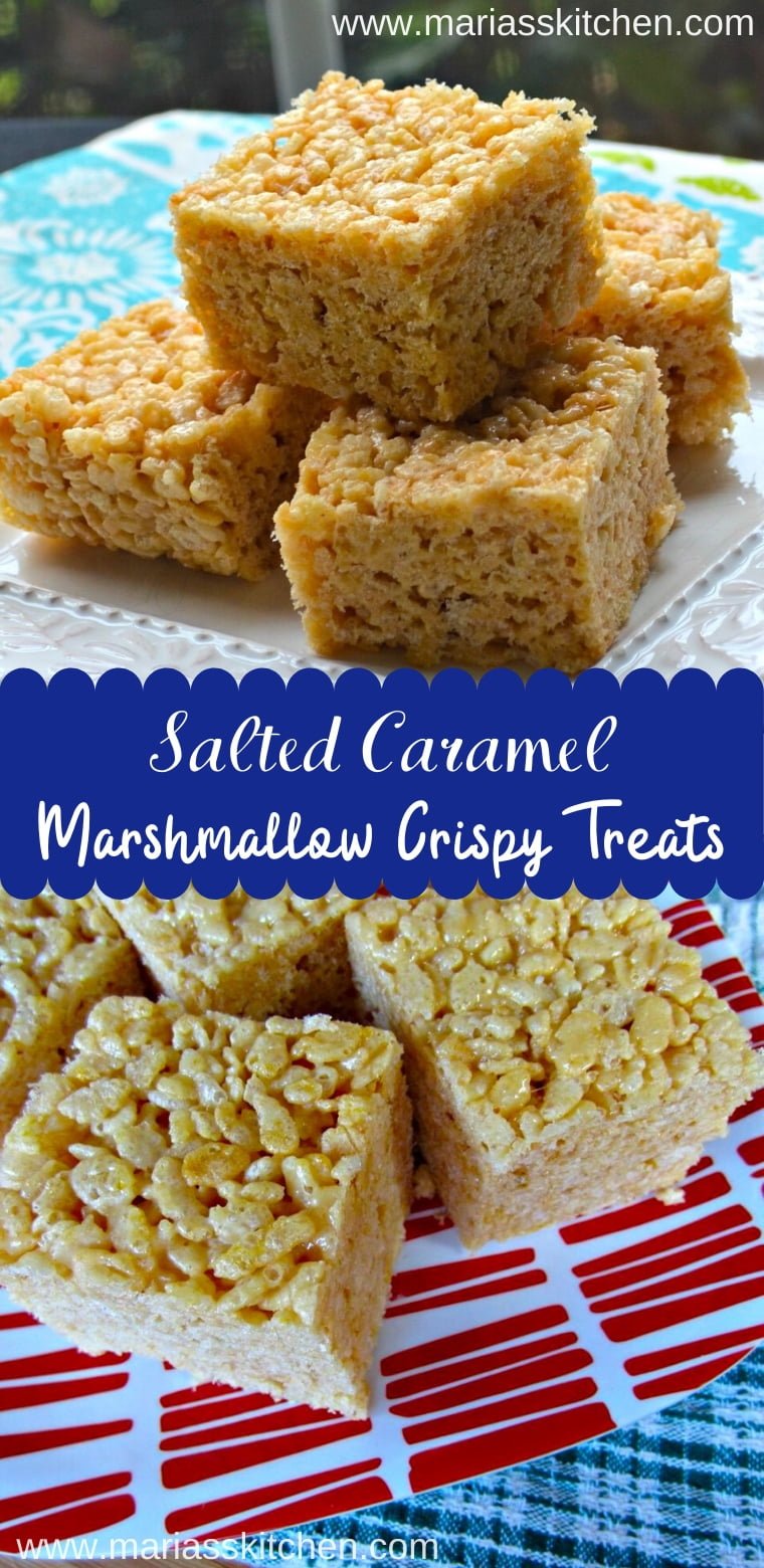 Delicious Salted Caramel Marshmallow Crispy Treats ( Gluten Free ...