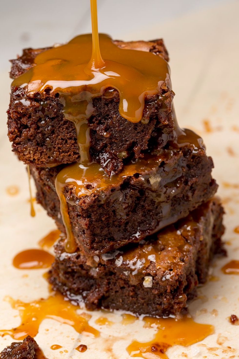 Best Ever Salted Caramel Brownies - Maria's Kitchen