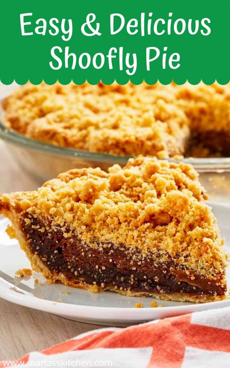 Delicious Shoofly Pie - Maria's Kitchen