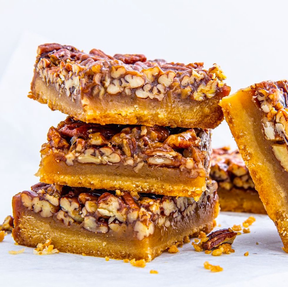 Easy and Delicious Pecan Pie Bars Maria's Kitchen