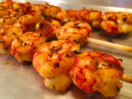 Delicious Grilled Garlic And Herb Shrimp - Maria's Kitchen