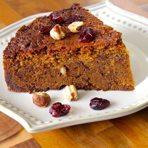 Delicious Cranberry Hazelnut Coffee Cake - Maria's Kitchen