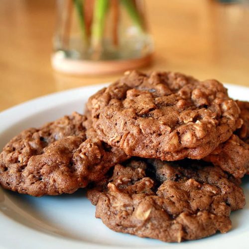 Delicious Chocolate Oatmeal Cookies - Maria's Kitchen