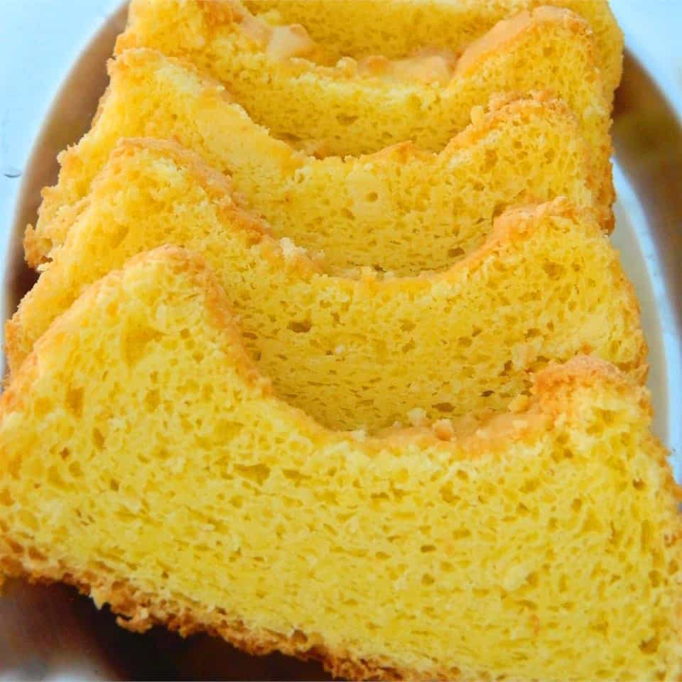 Delicious Yellow Angel Food Cake Maria S Kitchen