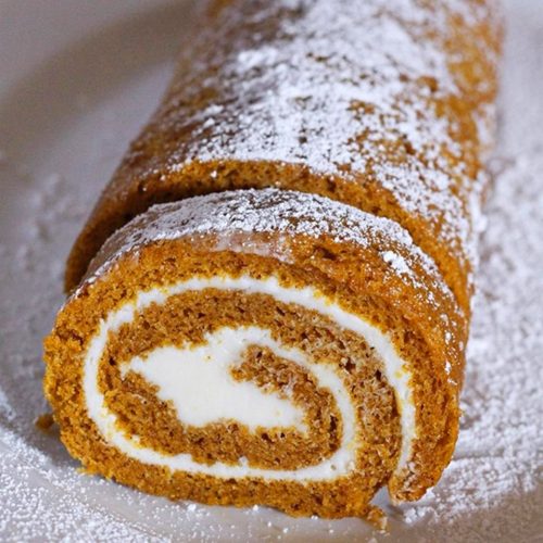 Granny Ann's Pumpkin Roll - Maria's Kitchen