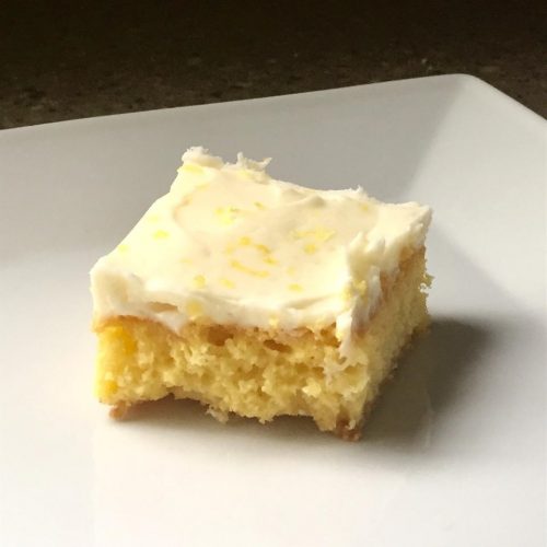 Delicious and Moist Lemon Sheet Cake - Maria's Kitchen