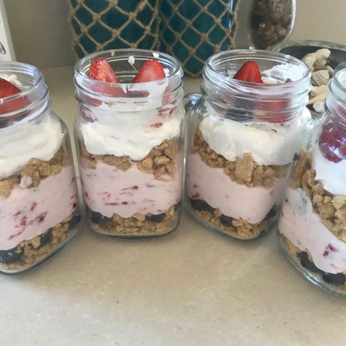 Delicious Cheesecake in a Jar - Christmas Desserts - Maria's Kitchen