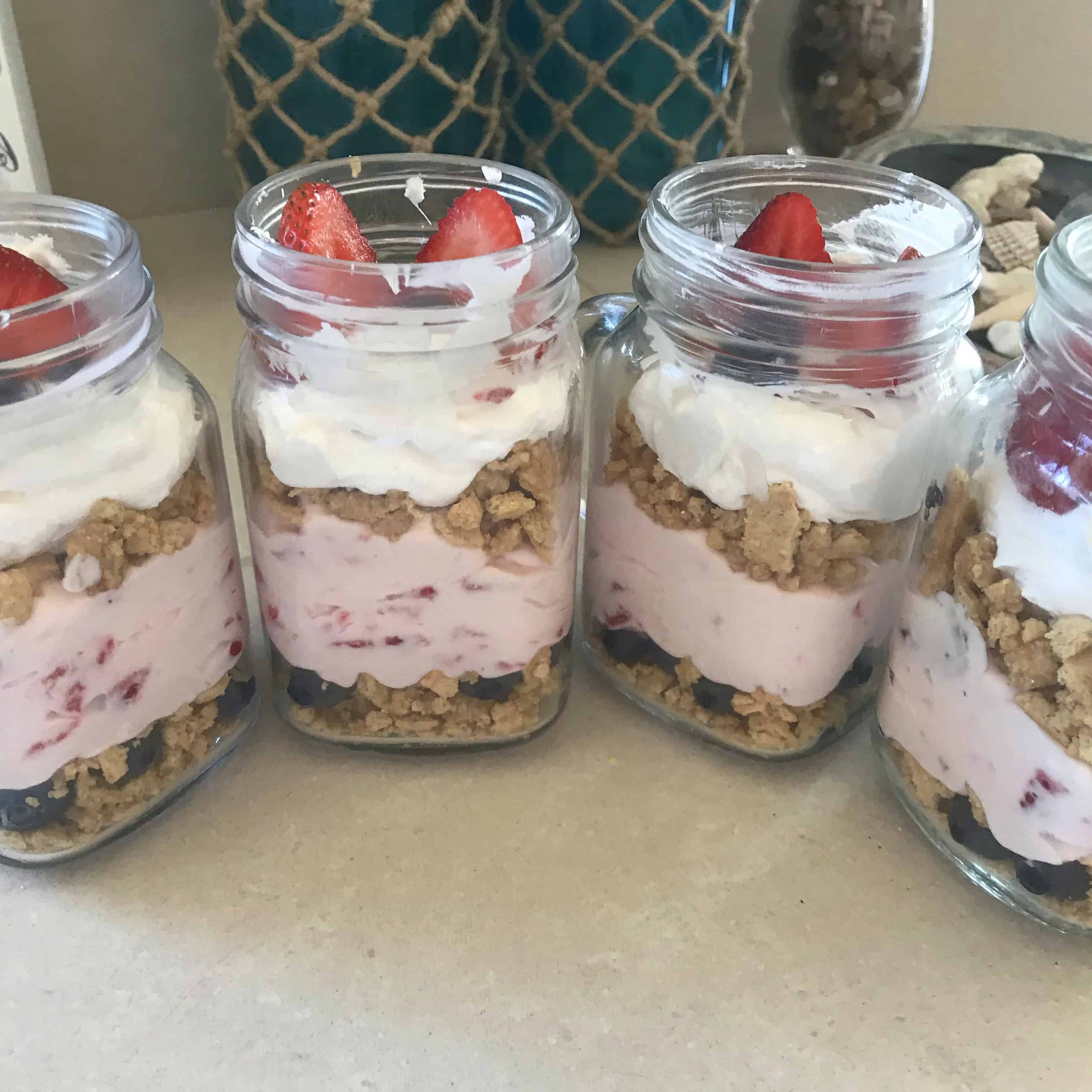 Delicious Cheesecake in a Jar - Christmas Desserts - Maria's Kitchen