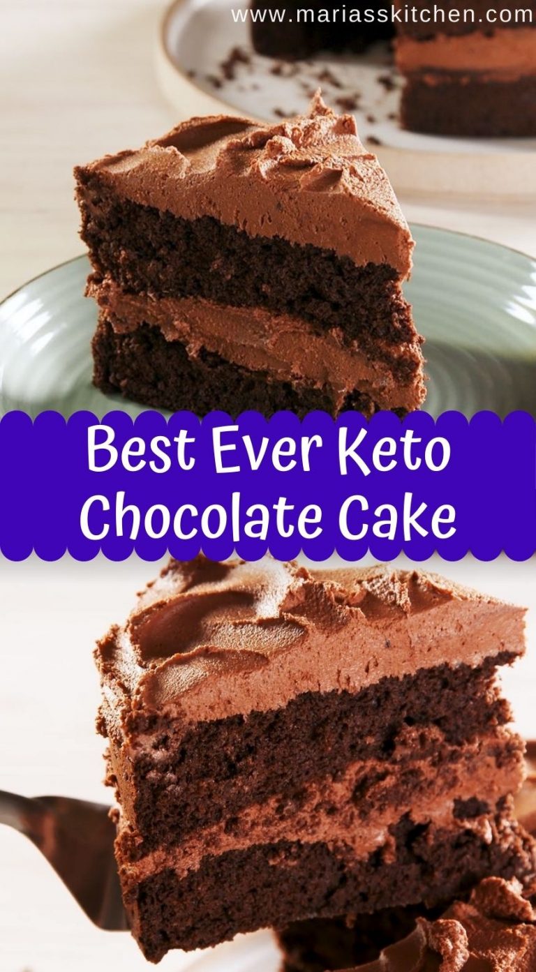 Best Ever Keto Chocolate Cake - Maria's Kitchen