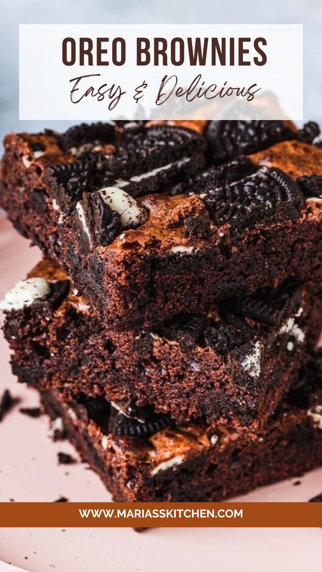 Easy and Delicious Oreo Brownies