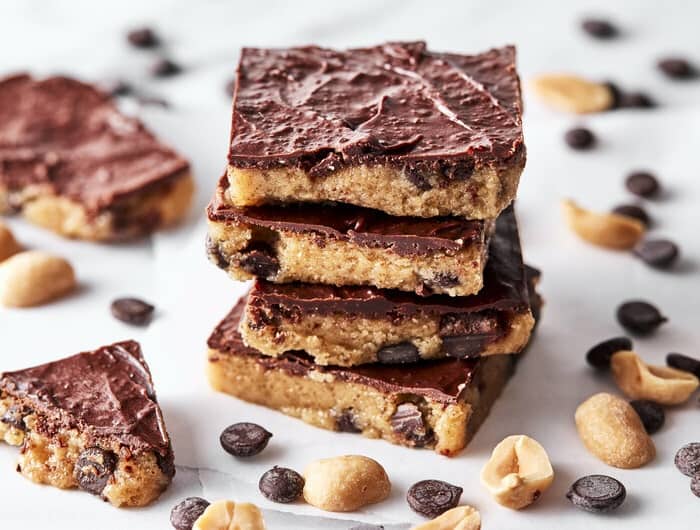 Easy No Bake Cookie Dough Bars Marias Kitchen 