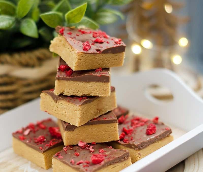 Easy No Bake Peanut Butter Bars Healthy