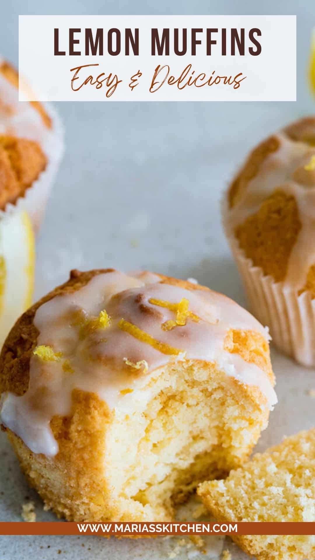 Easy and Delicious Lemon Muffins