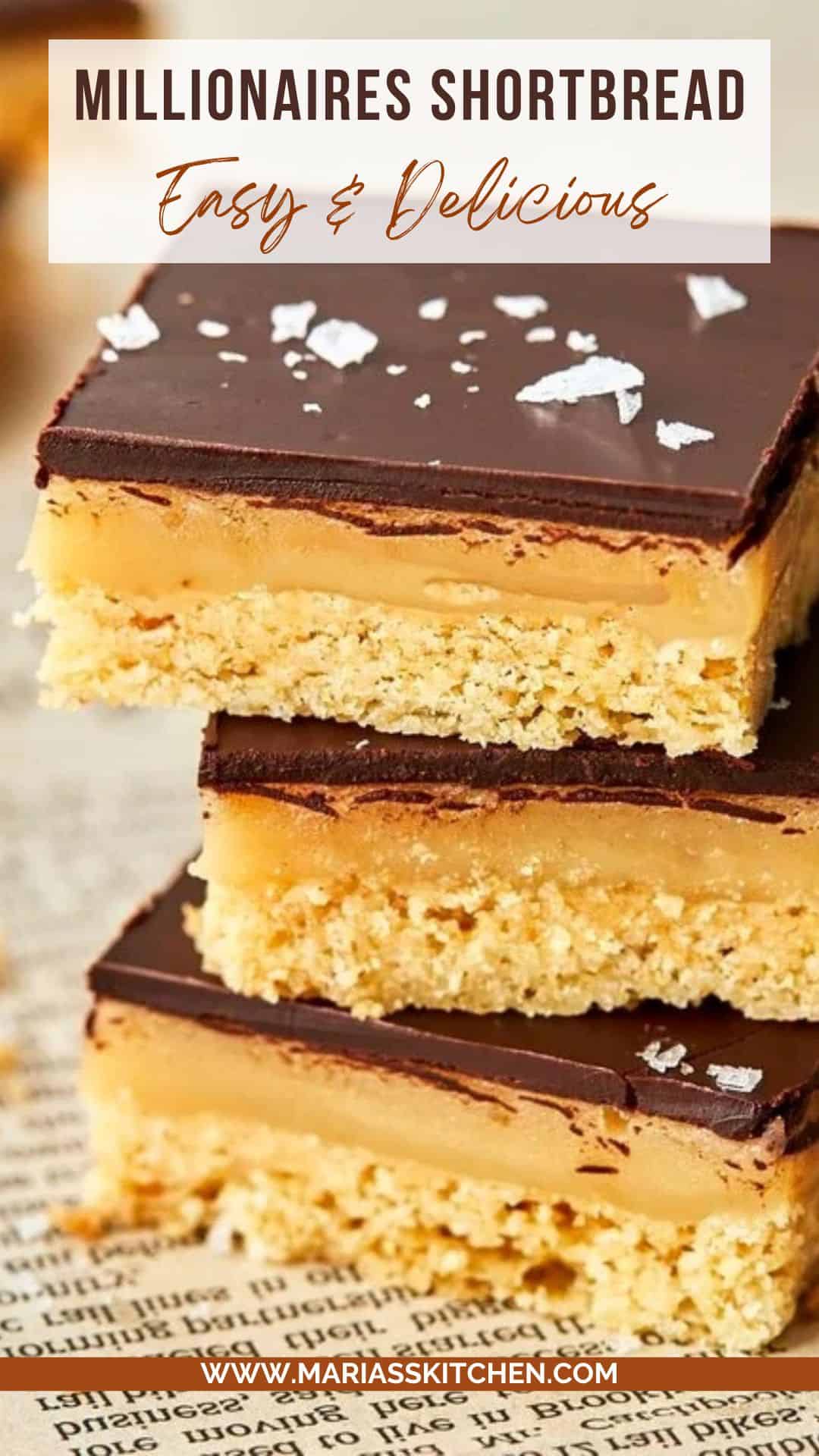 Millionaires Shortbread Bars Recipe