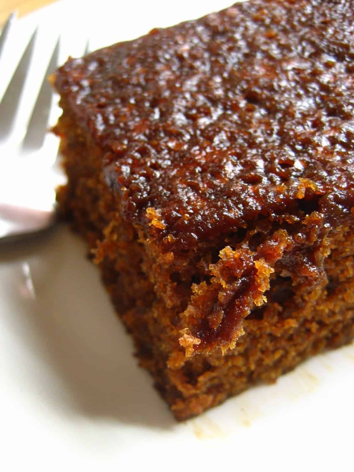 Vegan Sticky Ginger Cake - Supper in the Suburbs