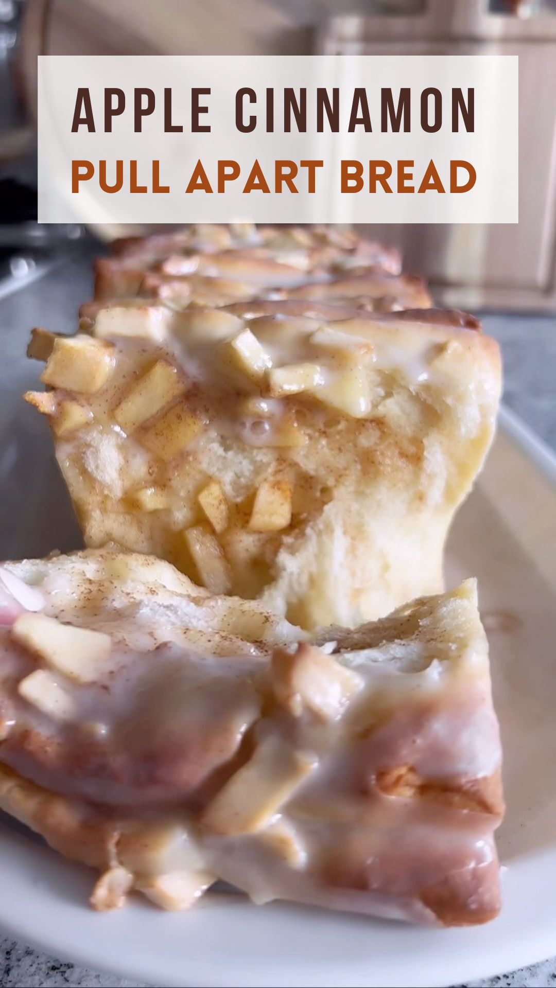 Apple Cinnamon Pull Apart Bread