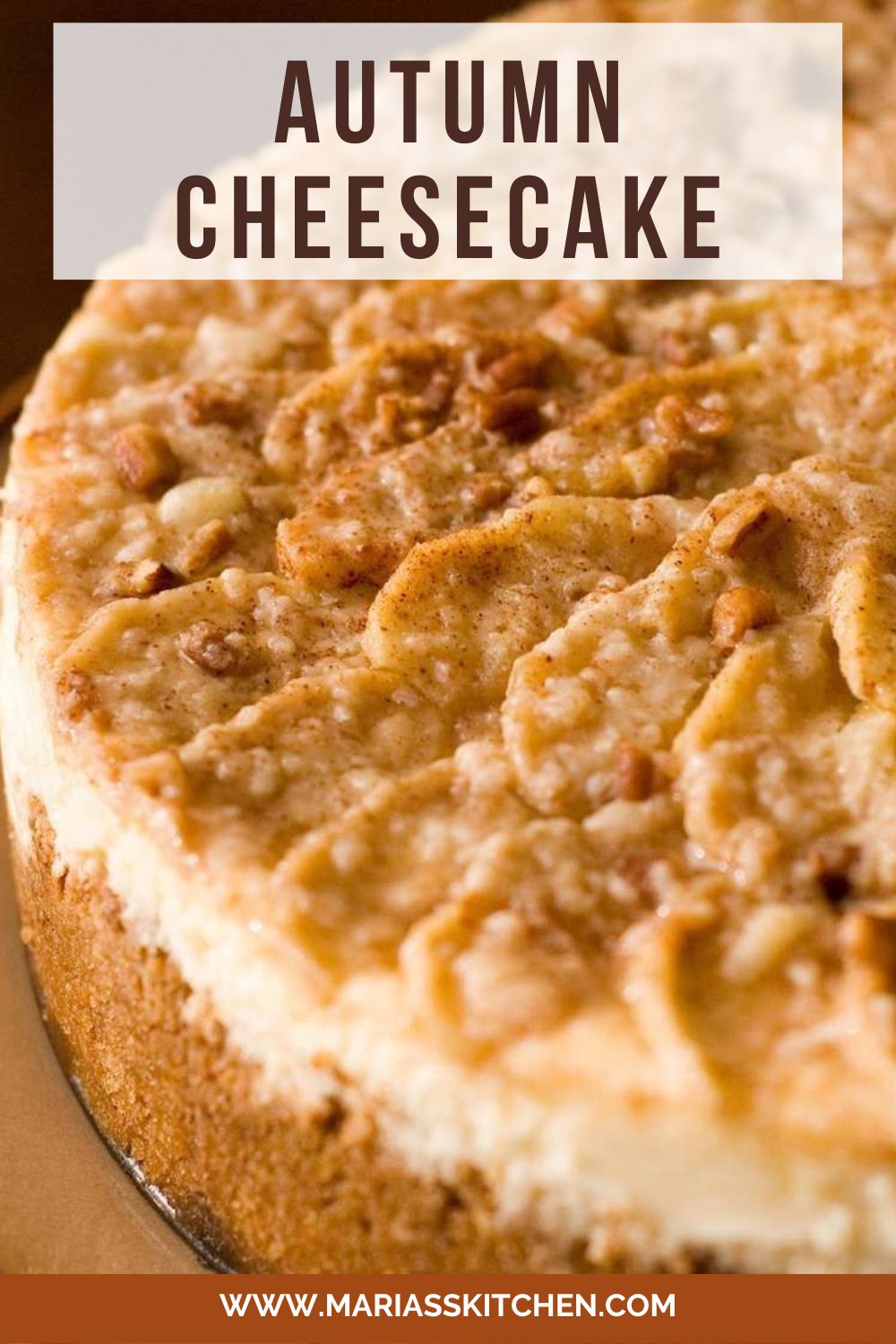 Autumn Cheesecake - Fall Desserts Ideas