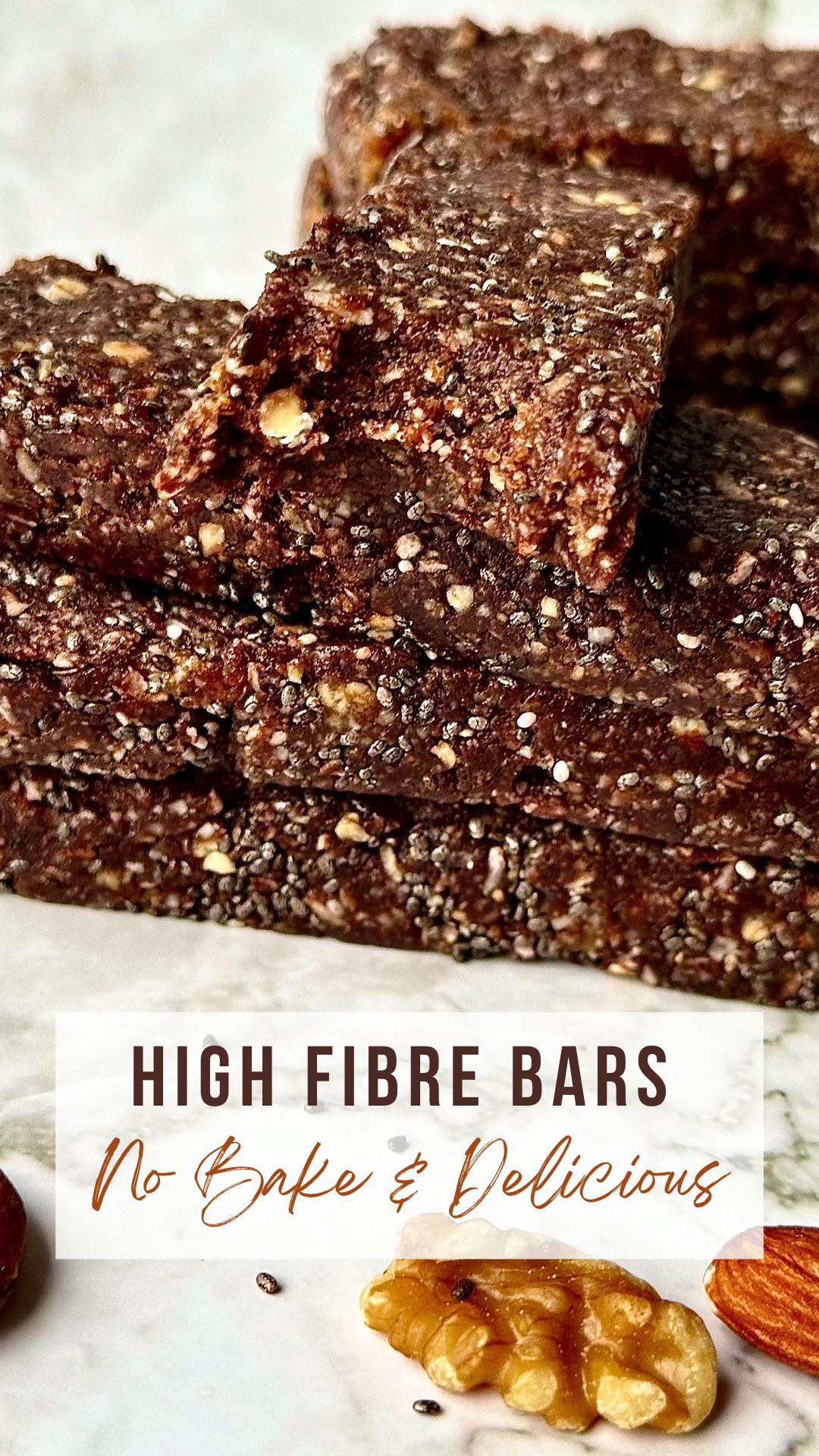 No Bake High Fibre Bars