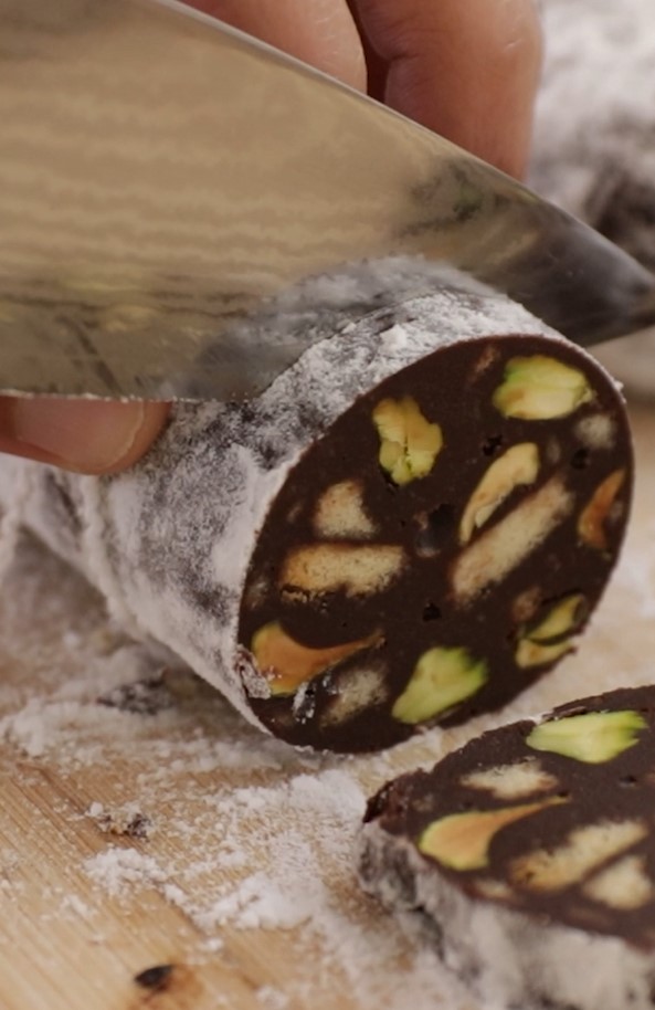 Delicious Chocolate Salami