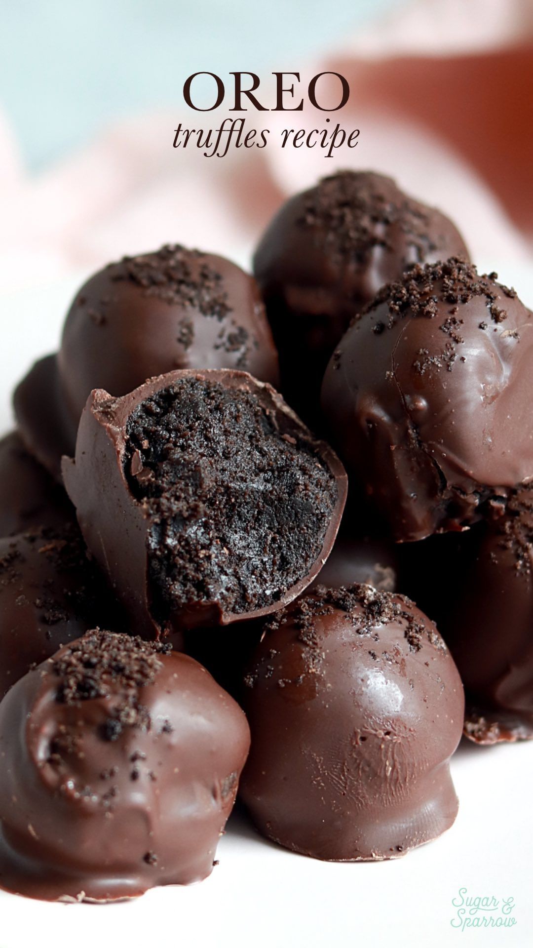 4 Ingredients Oreo Truffles