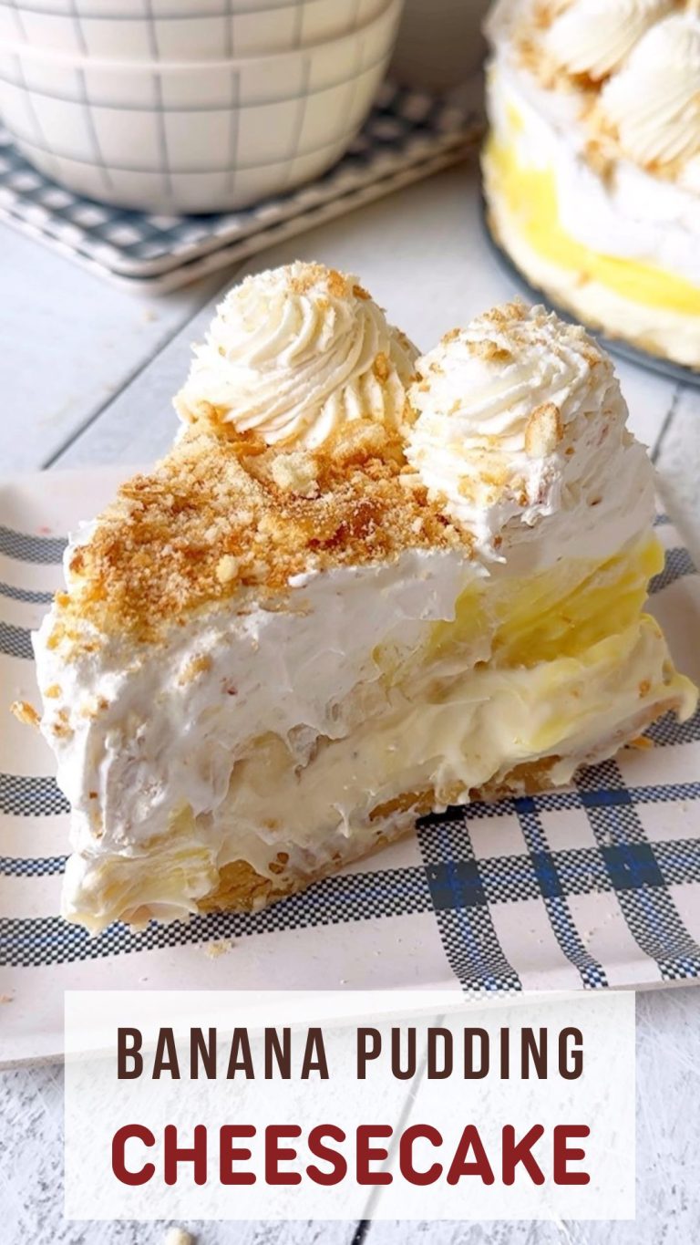 Banana Pudding Cheesecake - Maria's Kitchen