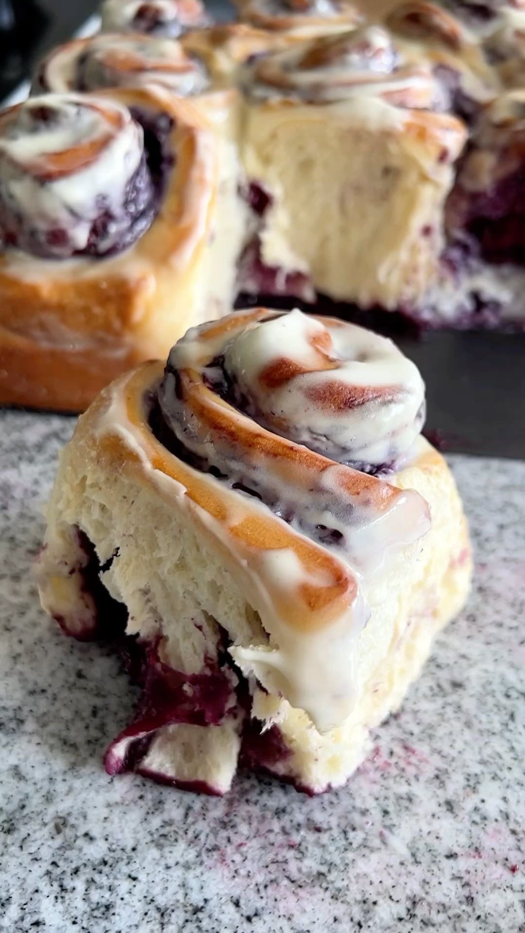 Blueberry Sweet Rolls