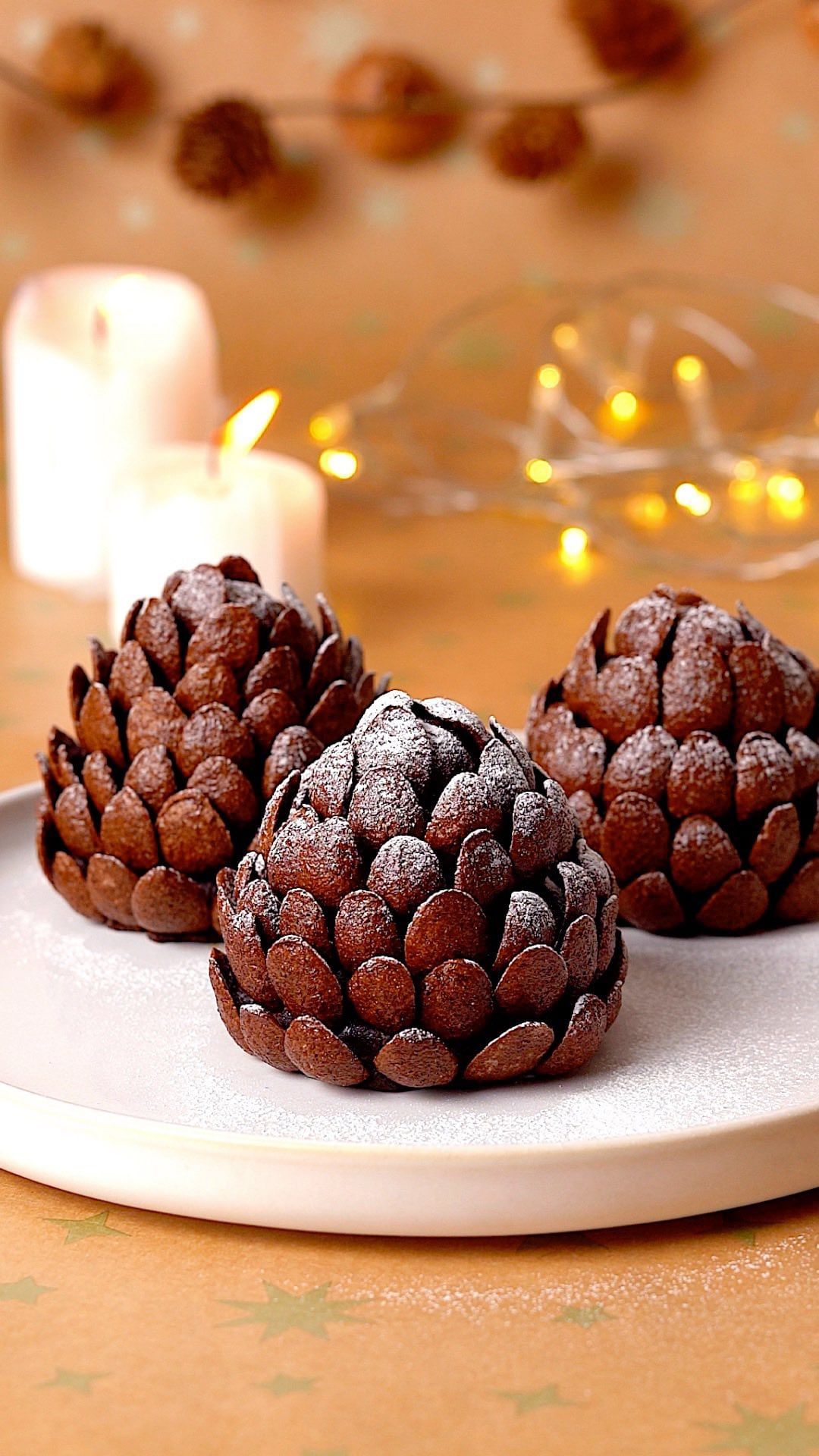 Brownie Pine Cones