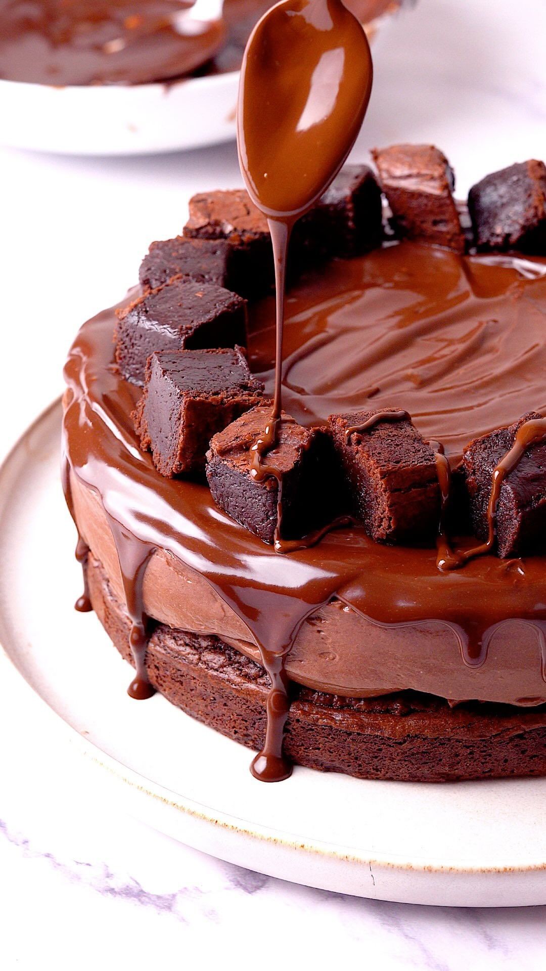 Chocolate Brownie Cheesecake